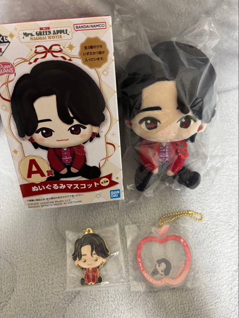 ねこ　ミセス　一番くじ　大森元貴 ミセスの「一番くじ」8．30発売！ デビュー10周年を記念したアクリル