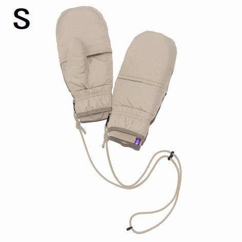 ザ ノースフェイス パープルレーベル ダウングローブ ミトン 手袋 S ストーン ザ ノースフェイス パープルレーベル ダウングローブ ミトン 手袋 S