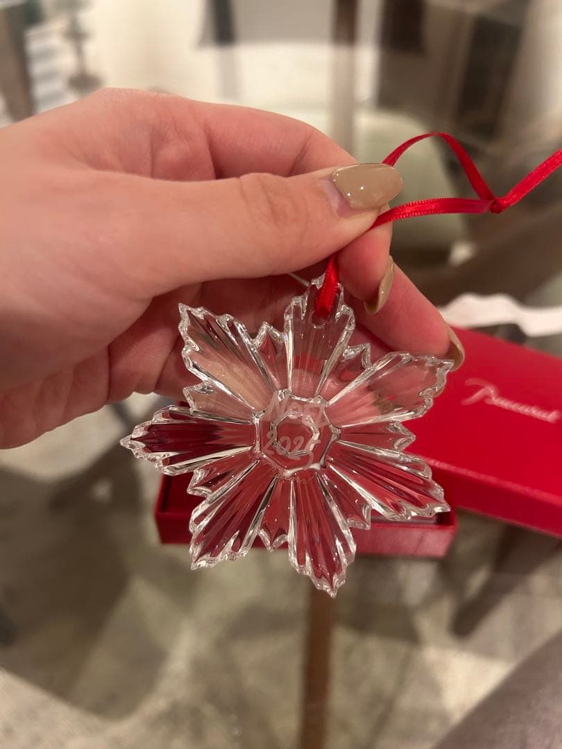 バカラクリスタルオーナメント 2025 祝祭のシーズンを彩る＜バカラ＞のホリデーコレクション2026 | 三越