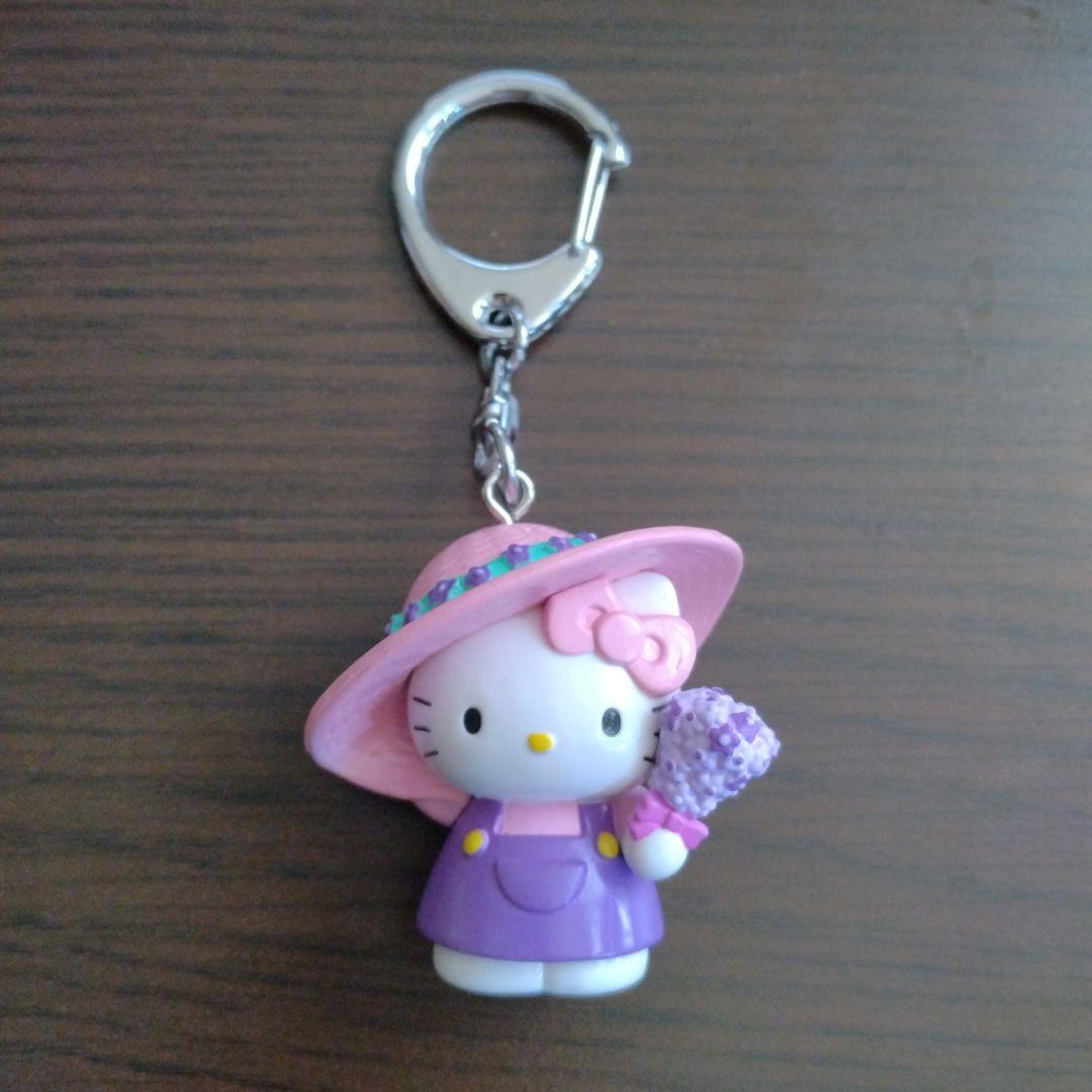 ハローキティ 北海道限定　ラベンダー　キーホルダー